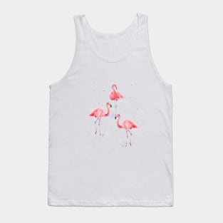 Beautiful Pink Flamingo Tank Top